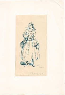 Таубер Виктор Исаевич. Лот из двух портретов